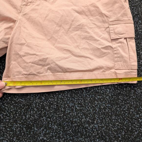 Lee Women's Regular Fit Mid Rise Cargo Short Elastic Waist Basque Size 22M - Picture 8 of 12